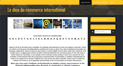 Desktop Screenshot of glossaire-international.com